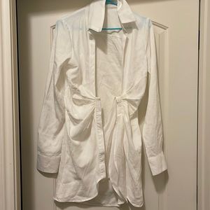 white dress size medium